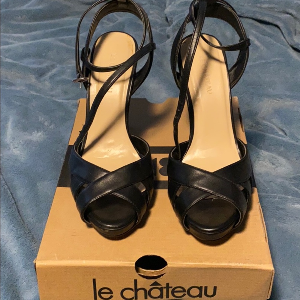 Black heels